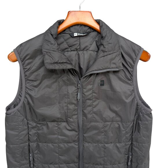 MEC Aura Vest Mens Grey Softshell Full Zip Lightweight Lined Insulated Size S - Picture 3 of 10